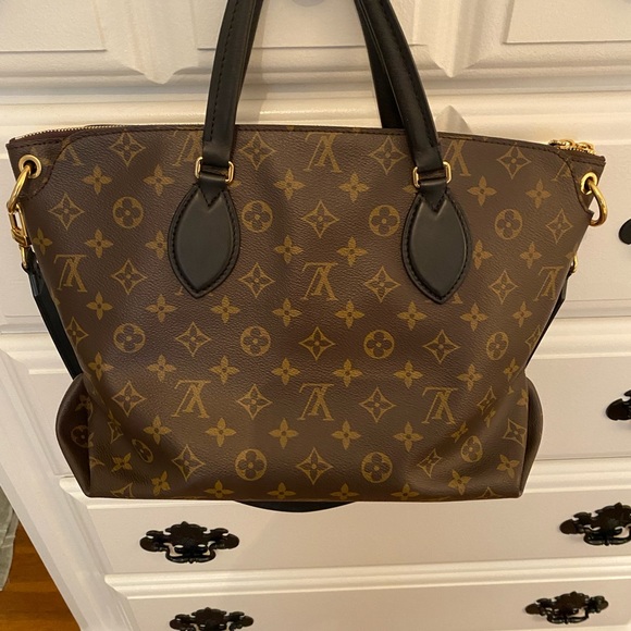 Louis Vuitton flower zipped tote MM handbag - Picture 4 of 16